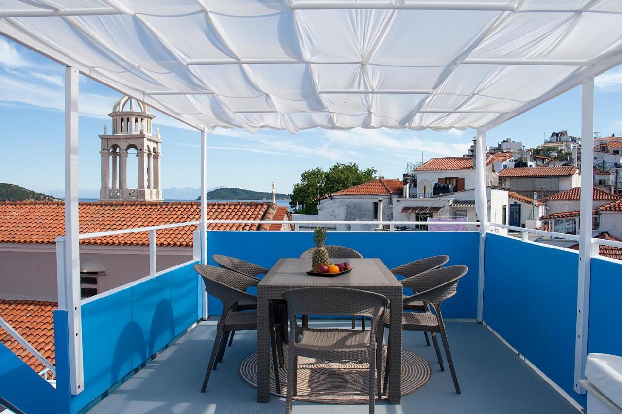 Capolavoro, Boutique Apartment With Unique Rooftop Скіатос Екстер'єр фото