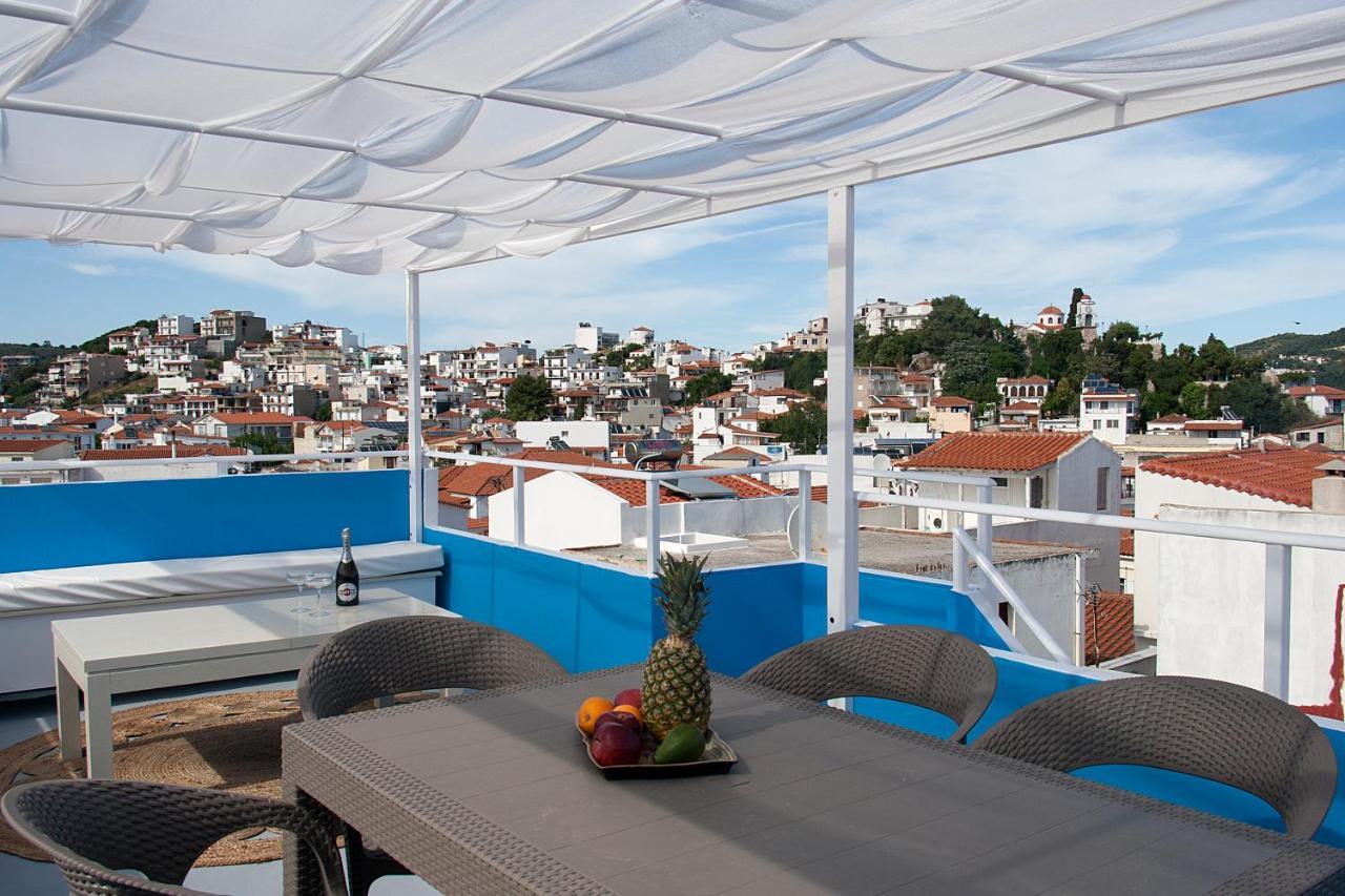 Capolavoro, Boutique Apartment With Unique Rooftop Скіатос Екстер'єр фото