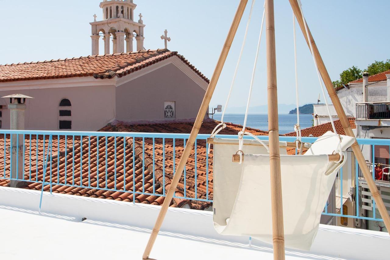 Capolavoro, Boutique Apartment With Unique Rooftop Скіатос Екстер'єр фото