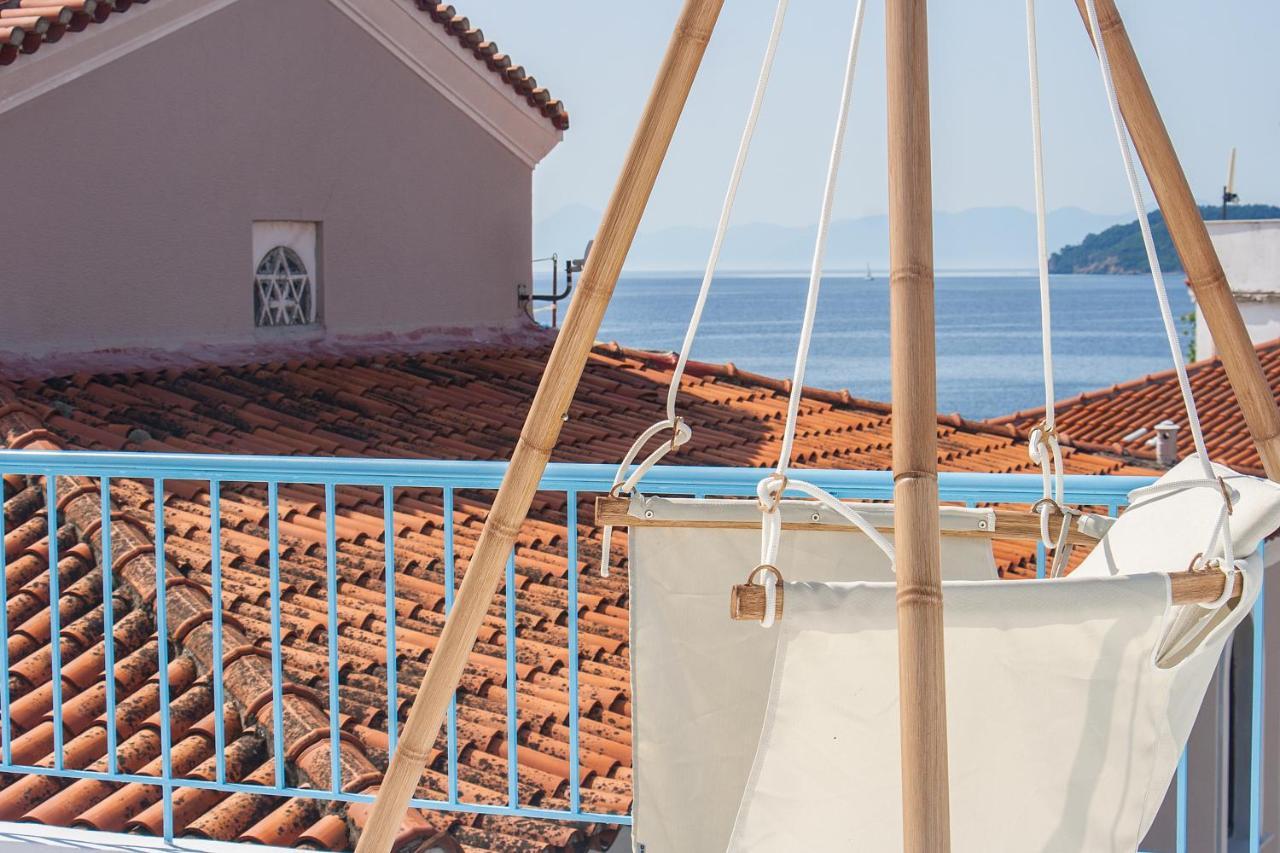 Capolavoro, Boutique Apartment With Unique Rooftop Скіатос Екстер'єр фото