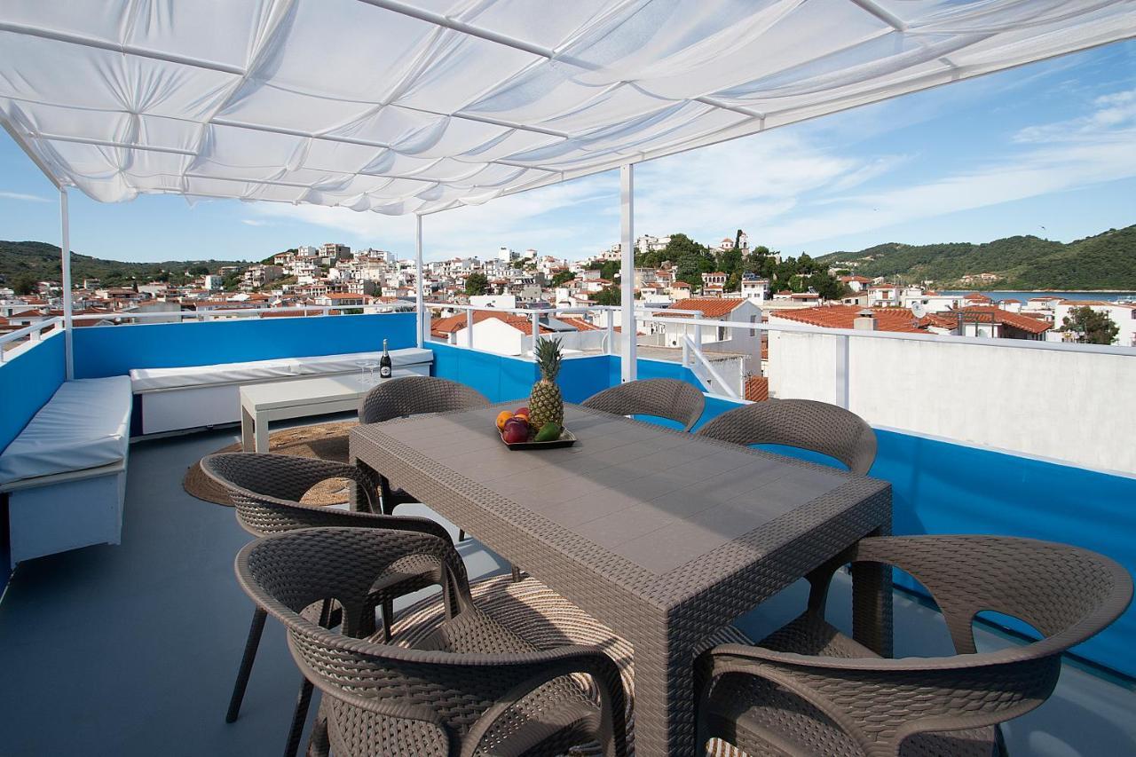 Capolavoro, Boutique Apartment With Unique Rooftop Скіатос Екстер'єр фото